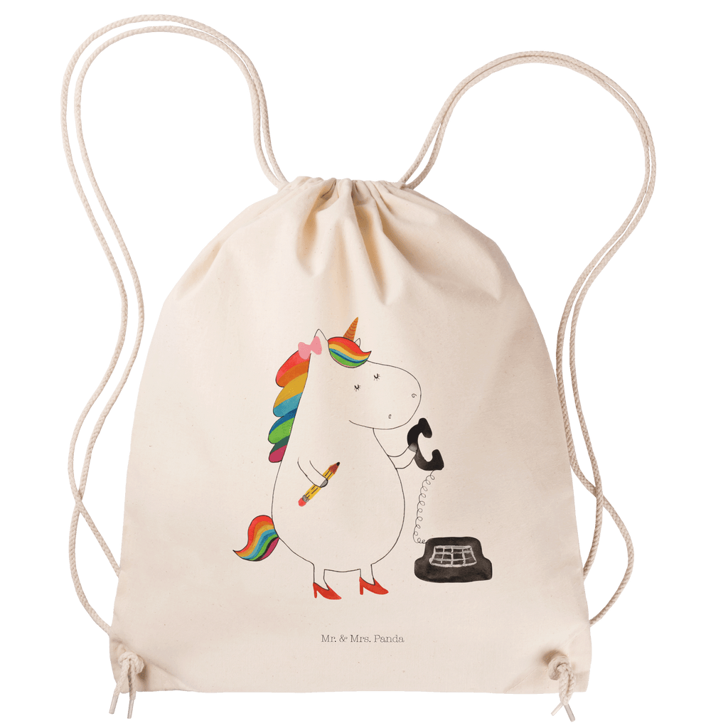 Sportbeutel Einhorn Sekretärin Turnbeutel, Beutel, Sporttasche, Tasche, Stoffbeutel, Einhorn, Einhörner, Einhorn Deko, Pegasus, Unicorn, Sekretärin, Büro, Rechtsanwältin, Rechtsanwaltsgehilfin, Steuerbüro, Steuerkanzlei, Bürokraft, Bürohilfe