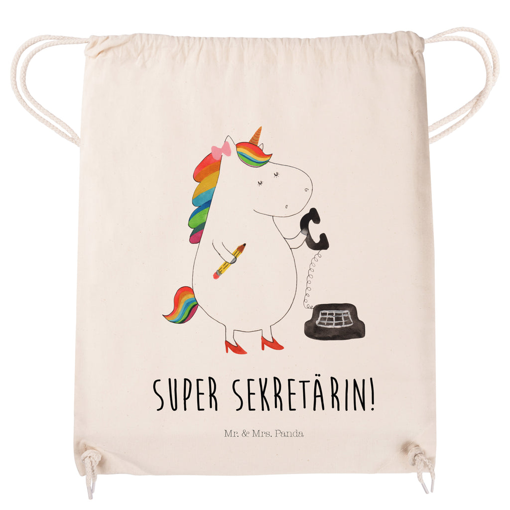 Sportbeutel Einhorn Sekretärin Turnbeutel, Beutel, Sporttasche, Tasche, Stoffbeutel, Einhorn, Einhörner, Einhorn Deko, Pegasus, Unicorn, Sekretärin, Büro, Rechtsanwältin, Rechtsanwaltsgehilfin, Steuerbüro, Steuerkanzlei, Bürokraft, Bürohilfe