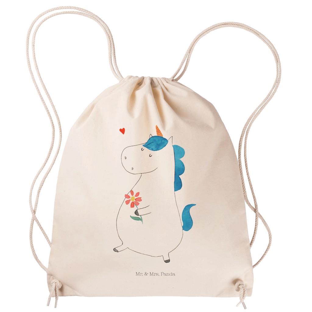 Sportbeutel Einhorn Spaziergang Turnbeutel, Beutel, Sporttasche, Tasche, Stoffbeutel, Einhorn, Einhörner, Einhorn Deko, Pegasus, Unicorn, Glitzer, Blumen, Spaziergang, Motivation, Gute Laune, Freude, Freundin, Mutter, Schwester