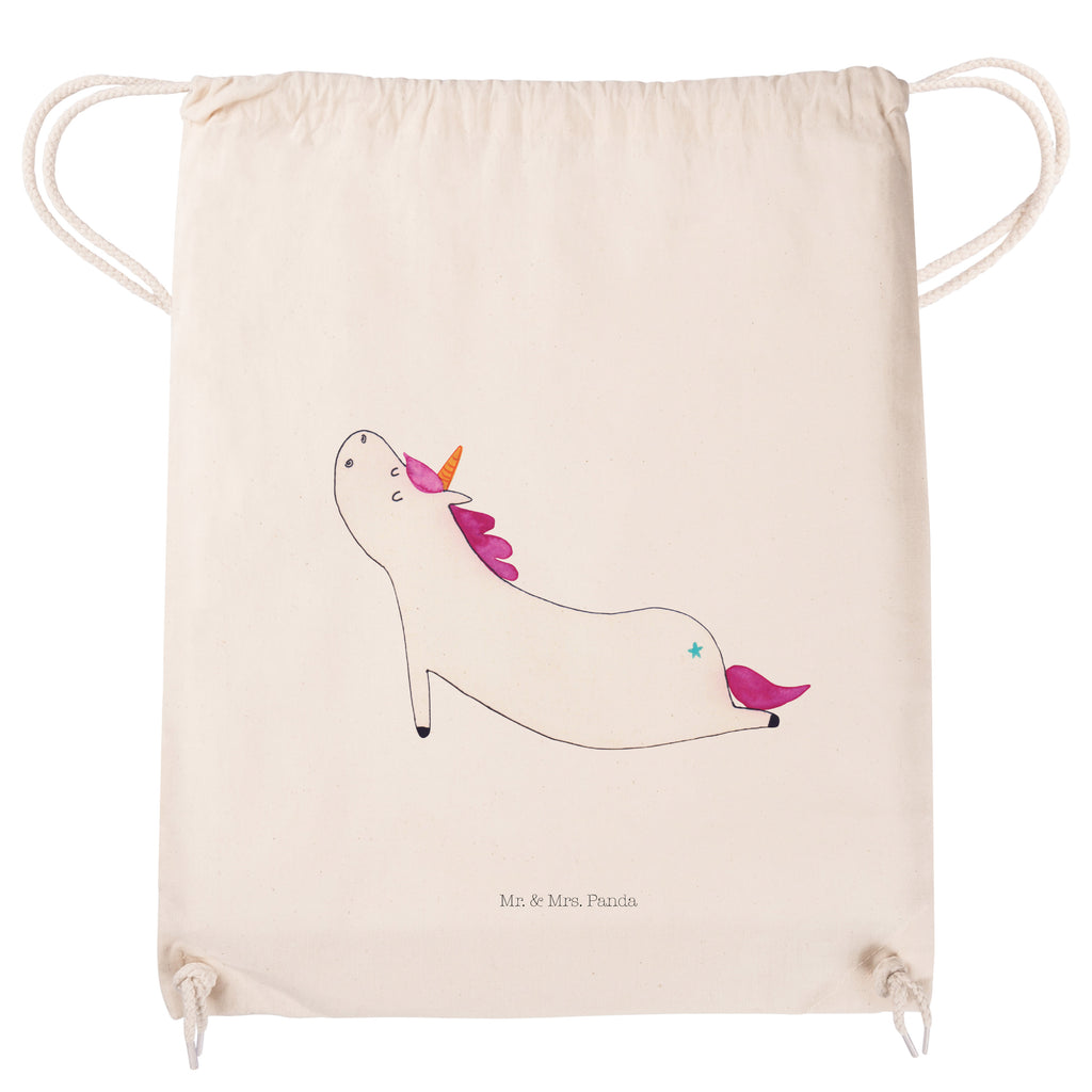 Sportbeutel Einhorn Yoga Turnbeutel, Beutel, Sporttasche, Tasche, Stoffbeutel, Einhorn, Einhörner, Einhorn Deko, Pegasus, Unicorn, Yoga, Namaste, Achtsamkeit, Entspannung, Joga, Yogamatte, Sport, lustig, witzig, süß