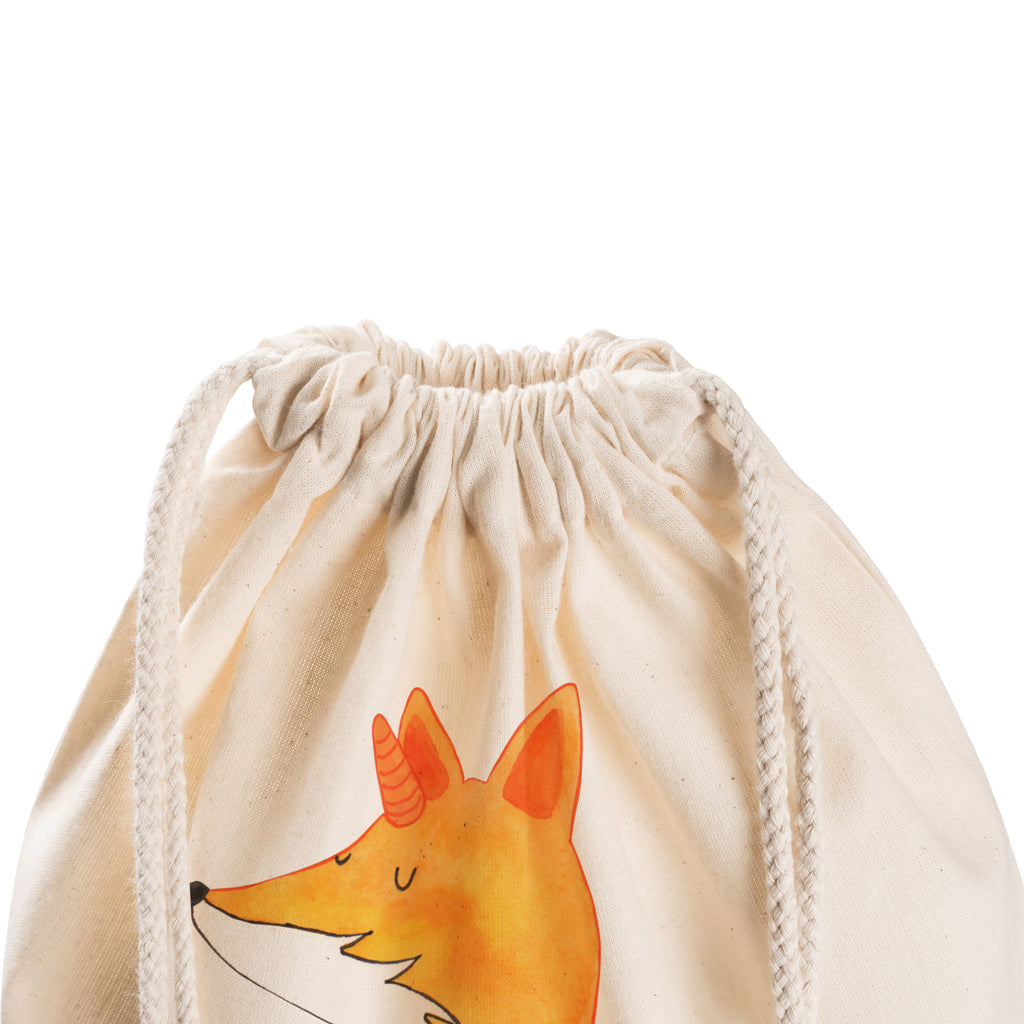 Sportbeutel Fuchshörnchen Wunsch Turnbeutel, Beutel, Sporttasche, Tasche, Stoffbeutel, Einhorn, Einhörner, Einhorn Deko, Pegasus, Unicorn, Fuchs, Unicorns, Fuchshörnchen, Fuchshorn, Foxycorn, Füchse