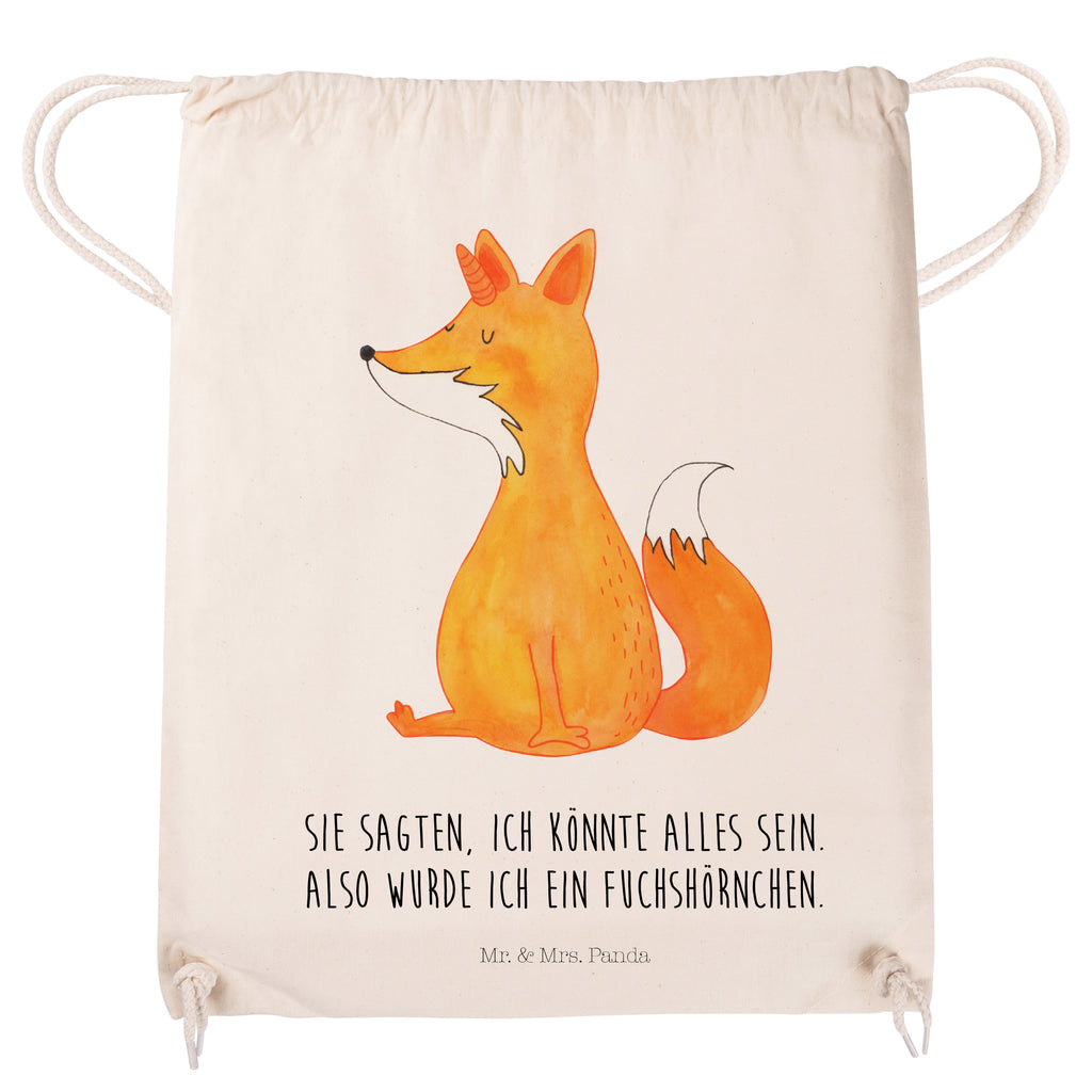 Sportbeutel Fuchshörnchen Wunsch Turnbeutel, Beutel, Sporttasche, Tasche, Stoffbeutel, Einhorn, Einhörner, Einhorn Deko, Pegasus, Unicorn, Fuchs, Unicorns, Fuchshörnchen, Fuchshorn, Foxycorn, Füchse