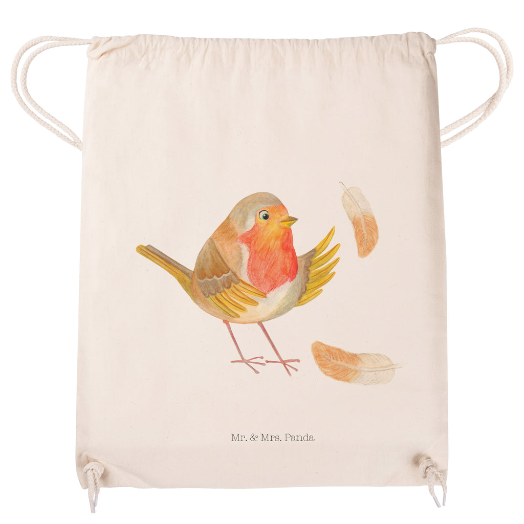 Sportbeutel Rotkehlchen mit Federn Turnbeutel, Beutel, Sporttasche, Tasche, Stoffbeutel, Tiermotive, Gute Laune, lustige Sprüche, Tiere, What if i fall, Rotkehlchen, Spruch Motivation, Spruch Mut, Vogel, Motivation Sprüche, Motivationsbilder, fliegen