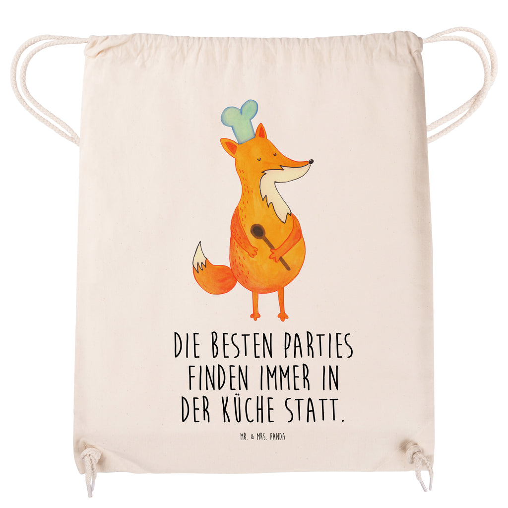 Sportbeutel Fuchs Koch Turnbeutel, Beutel, Sporttasche, Tasche, Stoffbeutel, Fuchs, Füchse, Koch Geschenk, Küche Spruch, Küche Deko, Köche, Bäcker, Party Spruch, Spruch lustig, witzig