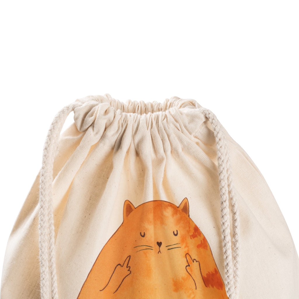 Sportbeutel Katze Mittelfinger Turnbeutel, Beutel, Sporttasche, Tasche, Stoffbeutel, Katze, Katzenmotiv, Katzenfan, Katzendeko, Katzenfreund, Katzenliebhaber, Katzenprodukte, Katzenartikel, Katzenaccessoires, Katzensouvenirs, Katzenliebhaberprodukte, Katzenmotive, Katzen, Kater, Mietze, Cat, Cats