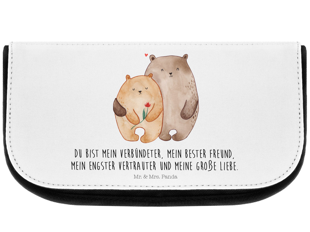 Kosmetiktasche Bären Liebe Kosmetikbeutel, Kulturtasche, Kulturbeutel, Schminktasche, Make-Up Tasche, Liebe, Partner, Freund, Freundin, Ehemann, Ehefrau, Heiraten, Verlobung, Heiratsantrag, Liebesgeschenk, Jahrestag, Hocheitstag, Verliebt, Verlobt, Verheiratet, Geschenk Freundin, Geschenk Freund, Liebesbeweis, Hochzeitstag, Geschenk Hochzeit, Bären, Bärchen, Bär