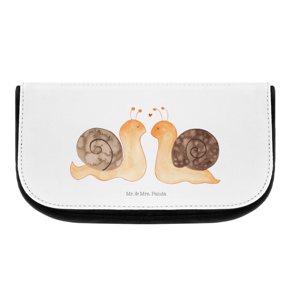 Kosmetiktasche Schnecken Liebe Kosmetikbeutel, Kulturtasche, Kulturbeutel, Schminktasche, Make-Up Tasche, Liebe, Partner, Freund, Freundin, Ehemann, Ehefrau, Heiraten, Verlobung, Heiratsantrag, Liebesgeschenk, Jahrestag, Hocheitstag