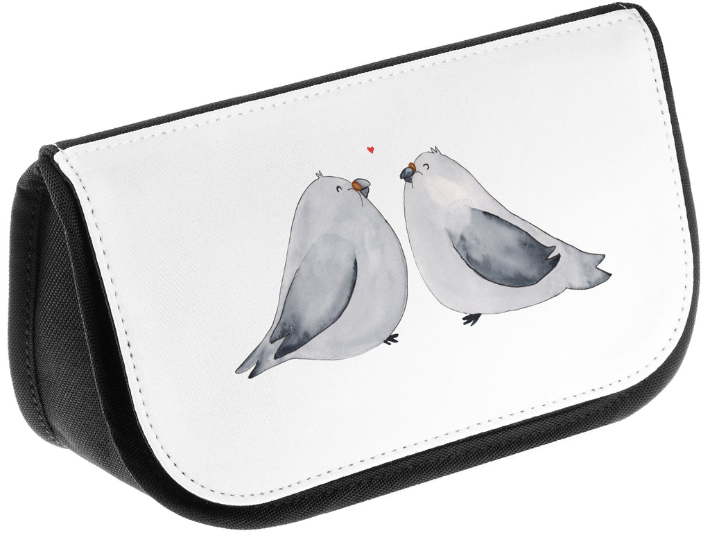 Kosmetiktasche Turteltauben Liebe Kosmetikbeutel, Kulturtasche, Kulturbeutel, Schminktasche, Make-Up Tasche, Liebe, Partner, Freund, Freundin, Ehemann, Ehefrau, Heiraten, Verlobung, Heiratsantrag, Liebesgeschenk, Jahrestag, Hocheitstag, Turteltauben, Turteltäubchen, Tauben, Verliebt, Verlobt, Verheiratet, Geschenk Freundin, Geschenk Freund, Liebesbeweis, Hochzeitstag, Geschenk Hochzeit