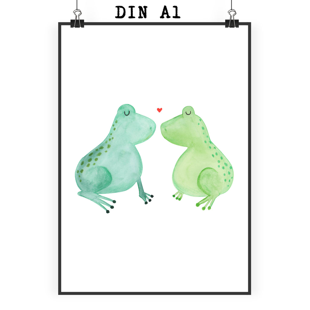 Poster Frosch Liebe Poster, Wandposter, Bild, Wanddeko, Küchenposter, Kinderposter, Wanddeko Bild, Raumdekoration, Wanddekoration, Handgemaltes Poster, Mr. & Mrs. Panda Poster, Designposter, Kunstdruck, Posterdruck, Liebe, Partner, Freund, Freundin, Ehemann, Ehefrau, Heiraten, Verlobung, Heiratsantrag, Liebesgeschenk, Jahrestag, Hocheitstag, Verliebt, Verlobt, Verheiratet, Geschenk Freundin, Geschenk Freund, Liebesbeweis, Hochzeitstag, Geschenk Hochzeit, Frosch, Frösche, Froschkönig, Fröschchen
