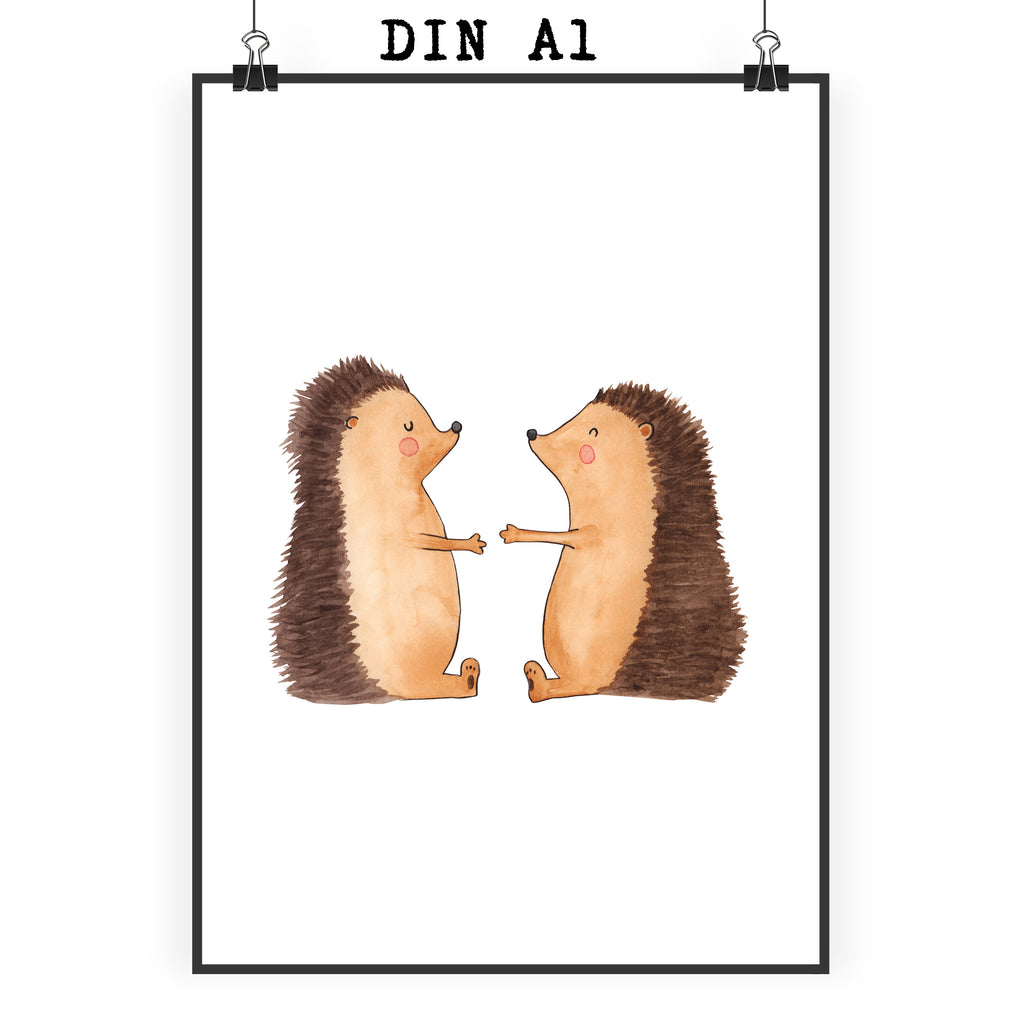 Poster Igel Liebe Poster, Wandposter, Bild, Wanddeko, Küchenposter, Kinderposter, Wanddeko Bild, Raumdekoration, Wanddekoration, Handgemaltes Poster, Mr. & Mrs. Panda Poster, Designposter, Kunstdruck, Posterdruck, Liebe, Partner, Freund, Freundin, Ehemann, Ehefrau, Heiraten, Verlobung, Heiratsantrag, Liebesgeschenk, Jahrestag, Hocheitstag, Verliebt, Verlobt, Verheiratet, Geschenk, Liebesbeweis, Hochzeitstag, Hochzeit, Igel