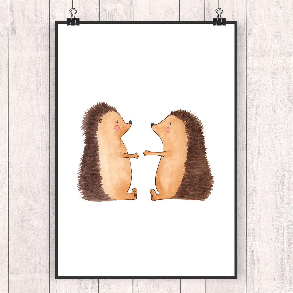 Poster Igel Liebe Poster, Wandposter, Bild, Wanddeko, Küchenposter, Kinderposter, Wanddeko Bild, Raumdekoration, Wanddekoration, Handgemaltes Poster, Mr. & Mrs. Panda Poster, Designposter, Kunstdruck, Posterdruck, Liebe, Partner, Freund, Freundin, Ehemann, Ehefrau, Heiraten, Verlobung, Heiratsantrag, Liebesgeschenk, Jahrestag, Hocheitstag, Verliebt, Verlobt, Verheiratet, Geschenk, Liebesbeweis, Hochzeitstag, Hochzeit, Igel