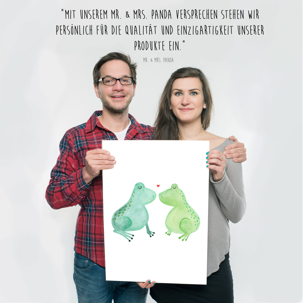 Poster Frosch Liebe Poster, Wandposter, Bild, Wanddeko, Küchenposter, Kinderposter, Wanddeko Bild, Raumdekoration, Wanddekoration, Handgemaltes Poster, Mr. & Mrs. Panda Poster, Designposter, Kunstdruck, Posterdruck, Liebe, Partner, Freund, Freundin, Ehemann, Ehefrau, Heiraten, Verlobung, Heiratsantrag, Liebesgeschenk, Jahrestag, Hocheitstag, Verliebt, Verlobt, Verheiratet, Geschenk Freundin, Geschenk Freund, Liebesbeweis, Hochzeitstag, Geschenk Hochzeit, Frosch, Frösche, Froschkönig, Fröschchen
