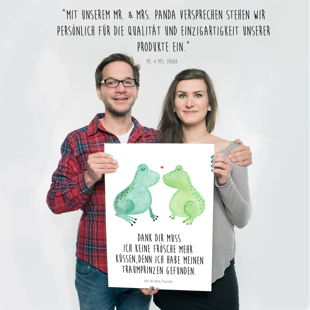 Poster Frosch Liebe Poster, Wandposter, Bild, Wanddeko, Küchenposter, Kinderposter, Wanddeko Bild, Raumdekoration, Wanddekoration, Handgemaltes Poster, Mr. & Mrs. Panda Poster, Designposter, Kunstdruck, Posterdruck, Liebe, Partner, Freund, Freundin, Ehemann, Ehefrau, Heiraten, Verlobung, Heiratsantrag, Liebesgeschenk, Jahrestag, Hocheitstag, Verliebt, Verlobt, Verheiratet, Geschenk Freundin, Geschenk Freund, Liebesbeweis, Hochzeitstag, Geschenk Hochzeit, Frosch, Frösche, Froschkönig, Fröschchen