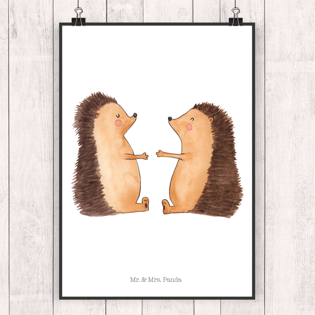Poster Igel Liebe Poster, Wandposter, Bild, Wanddeko, Küchenposter, Kinderposter, Wanddeko Bild, Raumdekoration, Wanddekoration, Handgemaltes Poster, Mr. & Mrs. Panda Poster, Designposter, Kunstdruck, Posterdruck, Liebe, Partner, Freund, Freundin, Ehemann, Ehefrau, Heiraten, Verlobung, Heiratsantrag, Liebesgeschenk, Jahrestag, Hocheitstag, Verliebt, Verlobt, Verheiratet, Geschenk, Liebesbeweis, Hochzeitstag, Hochzeit, Igel