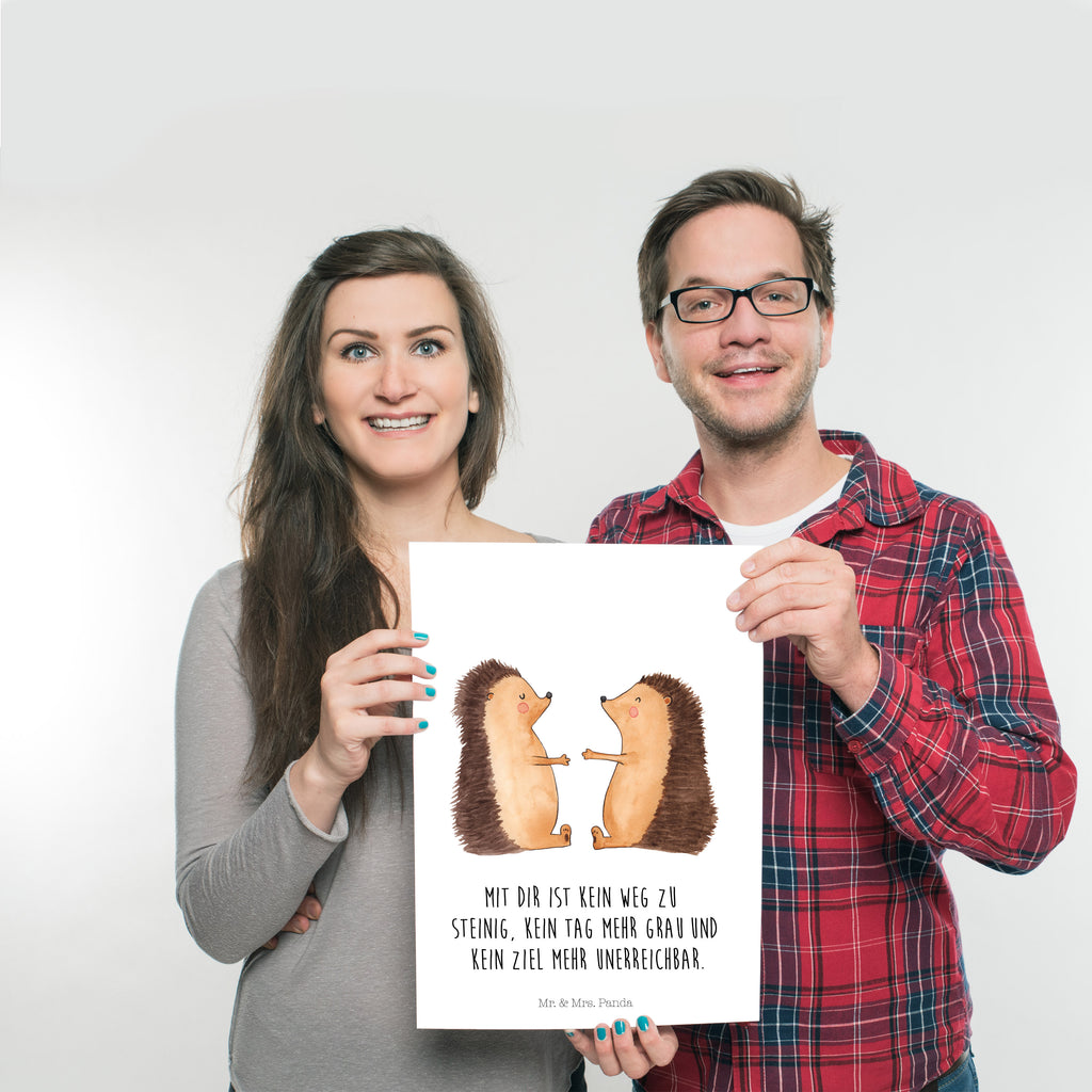 Poster Igel Liebe Poster, Wandposter, Bild, Wanddeko, Küchenposter, Kinderposter, Wanddeko Bild, Raumdekoration, Wanddekoration, Handgemaltes Poster, Mr. & Mrs. Panda Poster, Designposter, Kunstdruck, Posterdruck, Liebe, Partner, Freund, Freundin, Ehemann, Ehefrau, Heiraten, Verlobung, Heiratsantrag, Liebesgeschenk, Jahrestag, Hocheitstag, Verliebt, Verlobt, Verheiratet, Geschenk, Liebesbeweis, Hochzeitstag, Hochzeit, Igel