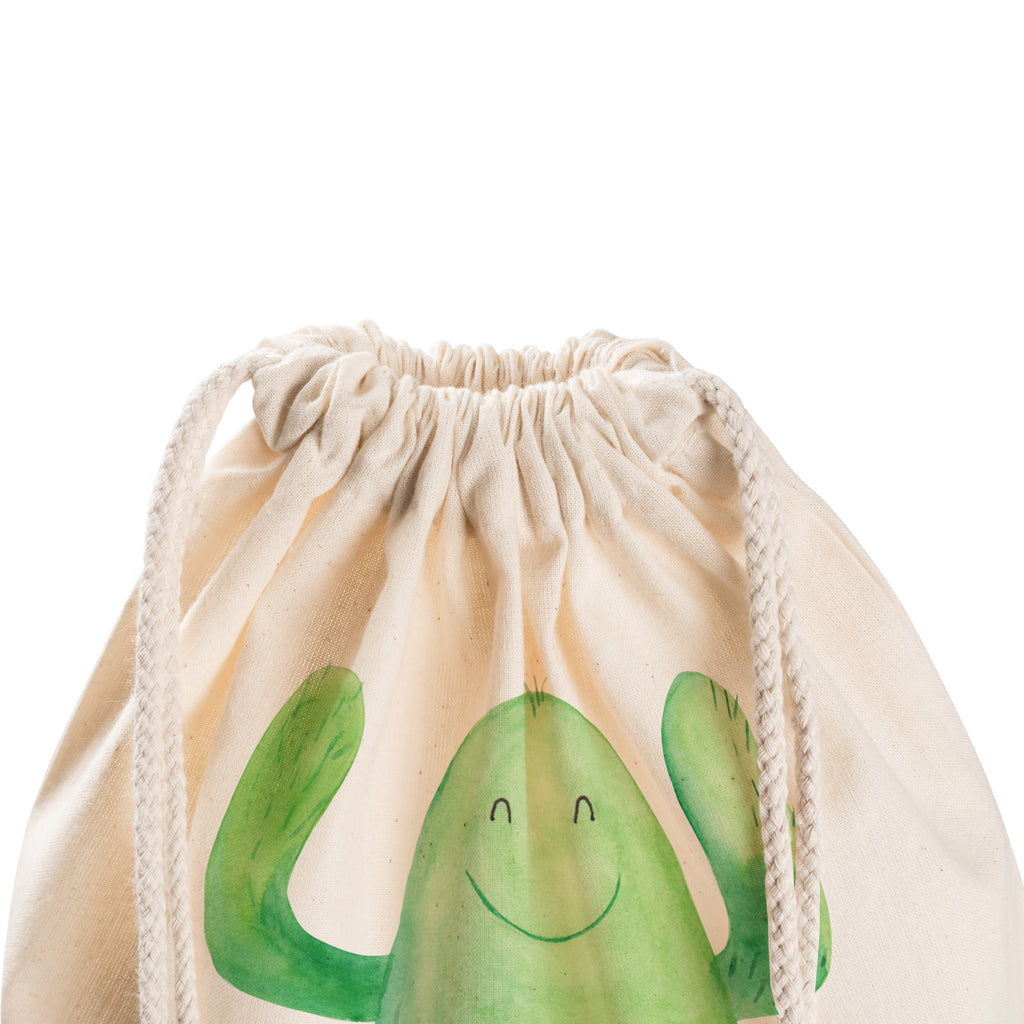 Sportbeutel Kaktus Happy Turnbeutel, Beutel, Sporttasche, Tasche, Stoffbeutel, Kaktus, Kakteen, Motivation, Spruch, lustig, Kindersicherung, Neustart, Büro, Büroalltag, Kollege, Kollegin, Freundin, Mutter, Familie, Ausbildung