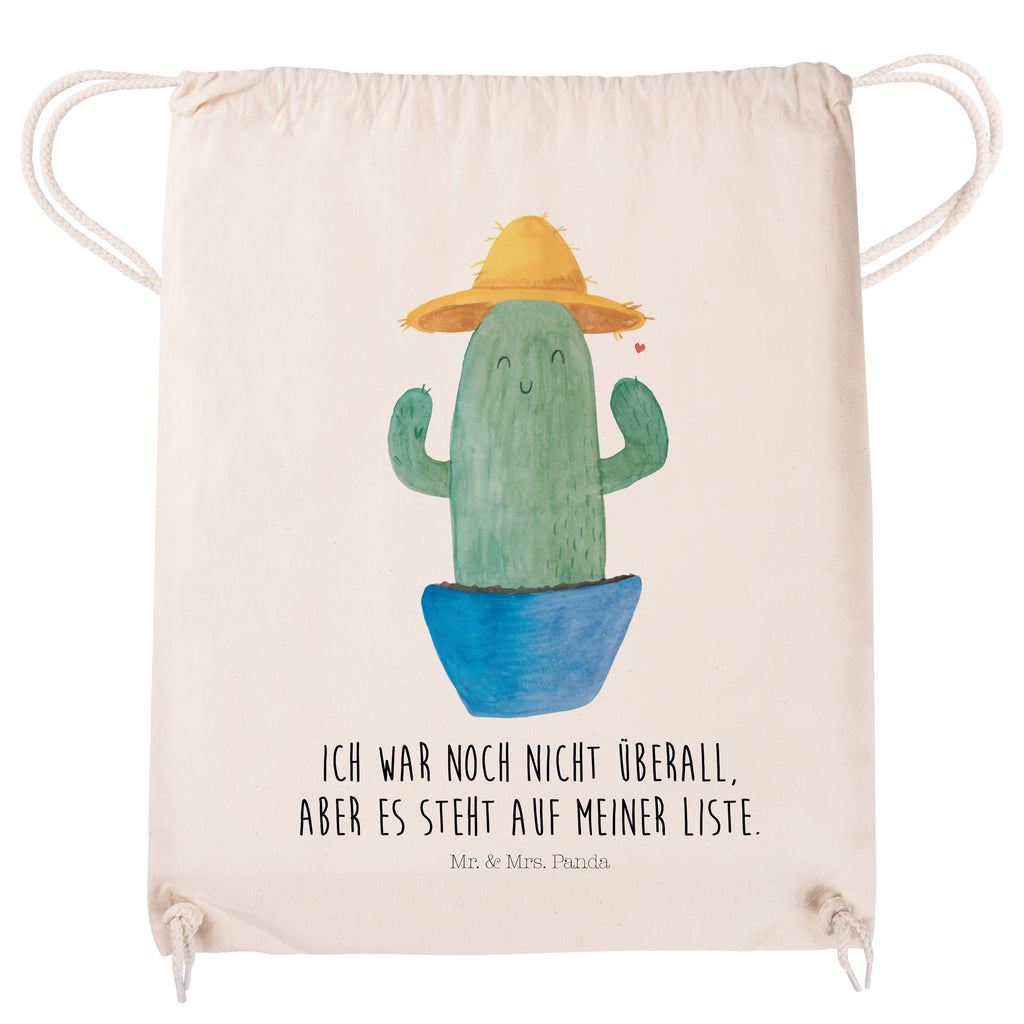 Sportbeutel Kaktus Sonnenhut Turnbeutel, Beutel, Sporttasche, Tasche, Stoffbeutel, Kaktus, Kakteen, Reisen, Weltreise, Weltenbummler, Reisetagebuch, Städtetrip, Kaktusliebe, Geschenkidee, Spruch, Motivation