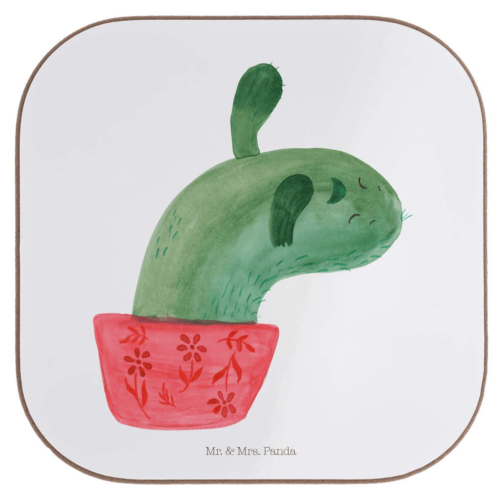 Quadratische Untersetzer Kaktus Mamamia Bierdeckel, Glasuntersetzer, Untersetzer Gläser, Getränkeuntersetzer, Kaktus, Kakteen, Kaktusliebe, Ärger, Büro, Büroalltag, Schule, Motivation, Quote