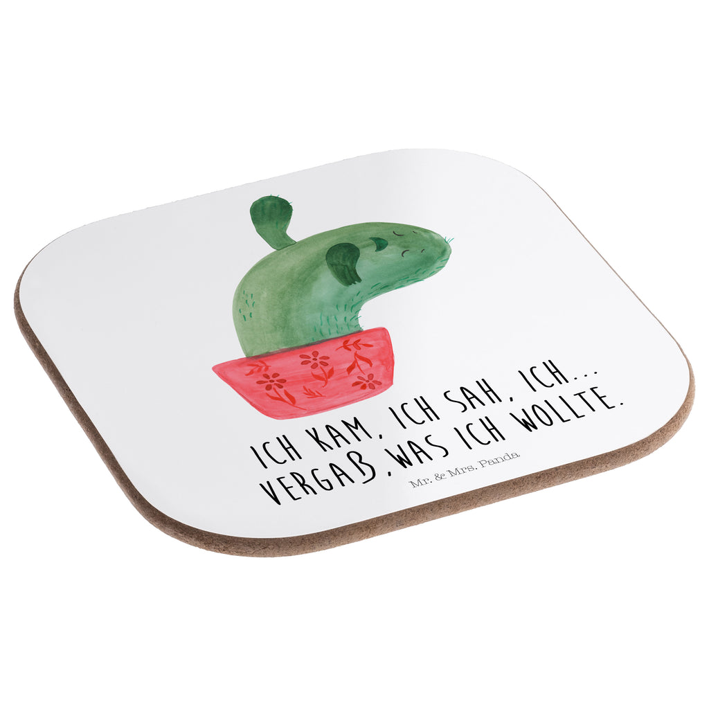 Quadratische Untersetzer Kaktus Mamamia Bierdeckel, Glasuntersetzer, Untersetzer Gläser, Getränkeuntersetzer, Kaktus, Kakteen, Kaktusliebe, Ärger, Büro, Büroalltag, Schule, Motivation, Quote