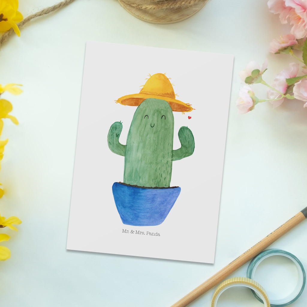 Postkarte Kaktus Sonnenhut Geschenkkarte, Grußkarte, Karte, Einladung, Ansichtskarte, Geburtstagskarte, Einladungskarte, Dankeskarte, Kaktus, Kakteen, Reisen, Weltreise, Weltenbummler, Reisetagebuch, Städtetrip, Kaktusliebe, Geschenkidee, Spruch, Motivation