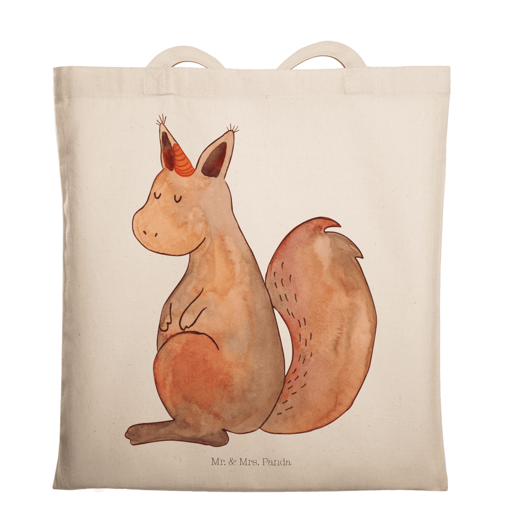 Tragetasche Einhörnchen Glaube Beuteltasche, Beutel, Einkaufstasche, Jutebeutel, Stoffbeutel, Einhorn, Einhörner, Einhorn Deko, Pegasus, Unicorn, Einhörnchen, Eichhörnchen, Eichhorn