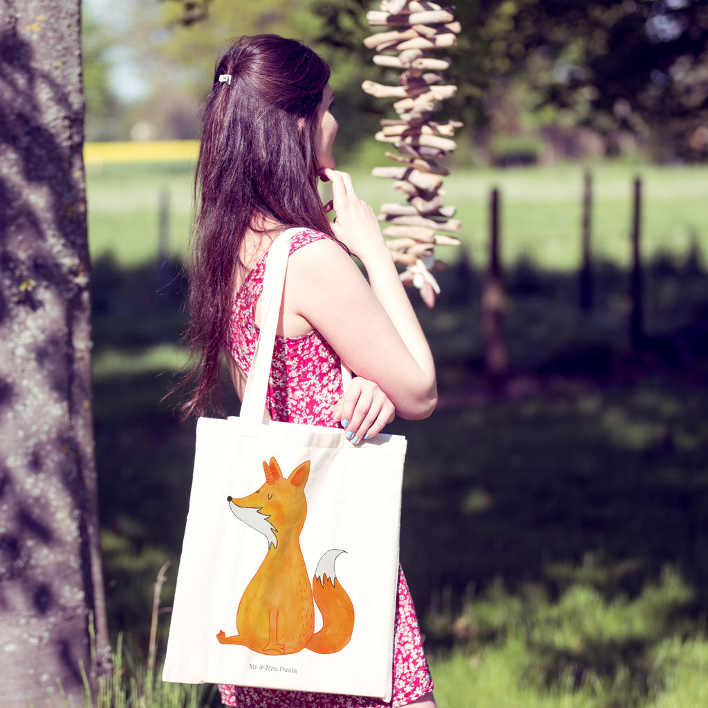 Tragetasche Fuchshörnchen Beuteltasche, Beutel, Einkaufstasche, Jutebeutel, Stoffbeutel, Einhorn, Einhörner, Einhorn Deko, Pegasus, Unicorn, Fuchs, Unicorns, Fuchshörnchen, Fuchshorn, Foxycorn, Füchse
