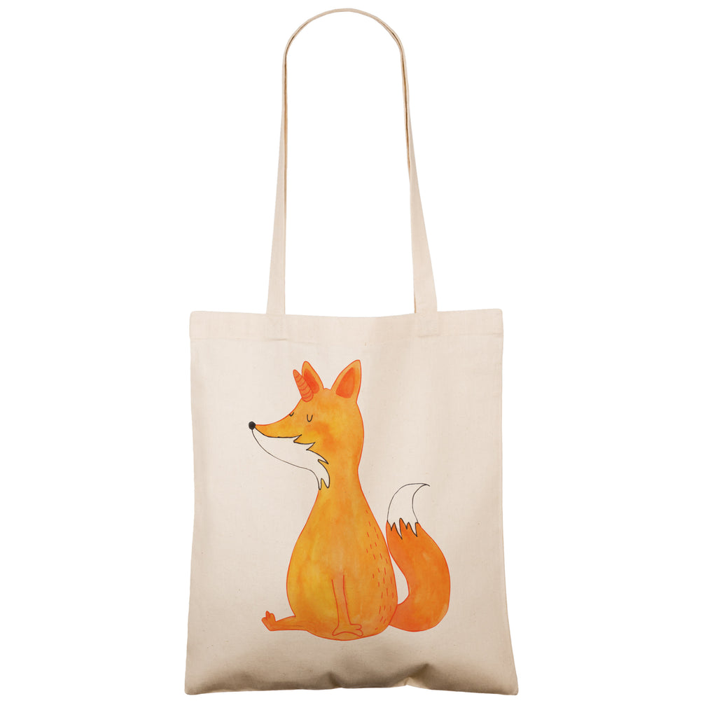 Tragetasche Fuchshörnchen Wunsch Beuteltasche, Beutel, Einkaufstasche, Jutebeutel, Stoffbeutel, Einhorn, Einhörner, Einhorn Deko, Pegasus, Unicorn, Fuchs, Unicorns, Fuchshörnchen, Fuchshorn, Foxycorn, Füchse