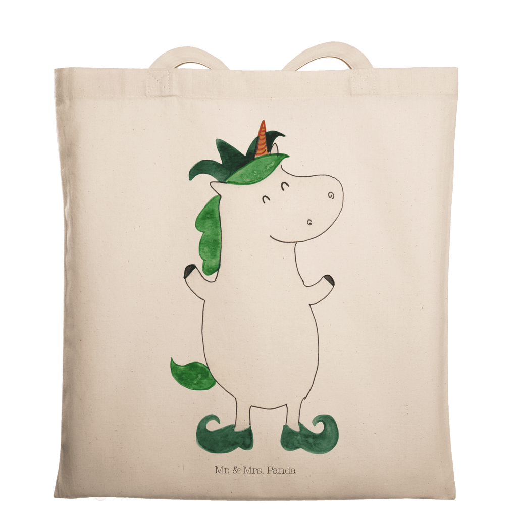 Tragetasche Einhorn Joker Beuteltasche, Beutel, Einkaufstasche, Jutebeutel, Stoffbeutel, Einhorn, Einhörner, Einhorn Deko, Pegasus, Unicorn, Hofnarr, Kasper, Gaukler, Mittelalter