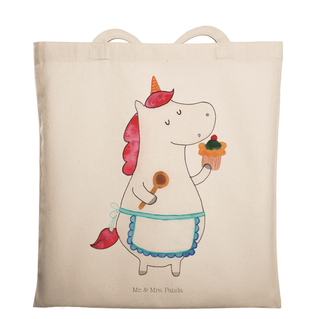 Tragetasche Einhorn Küchenfee Beuteltasche, Beutel, Einkaufstasche, Jutebeutel, Stoffbeutel, Einhorn, Einhörner, Einhorn Deko, Pegasus, Unicorn, backen, Muffin, Motivation, Träumer, träumen, Bäckerin, Hobbykoch, Koch, Torte, Kuchen
