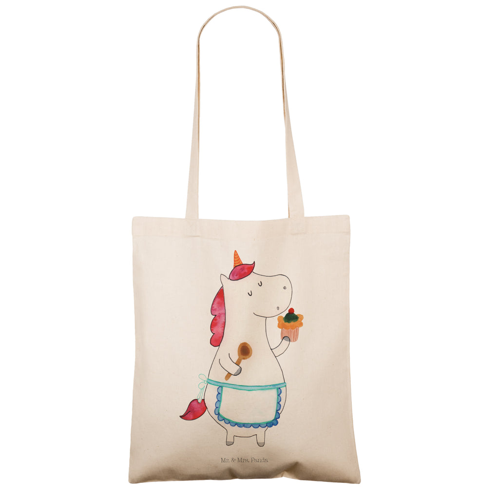 Tragetasche Einhorn Küchenfee Beuteltasche, Beutel, Einkaufstasche, Jutebeutel, Stoffbeutel, Einhorn, Einhörner, Einhorn Deko, Pegasus, Unicorn, backen, Muffin, Motivation, Träumer, träumen, Bäckerin, Hobbykoch, Koch, Torte, Kuchen