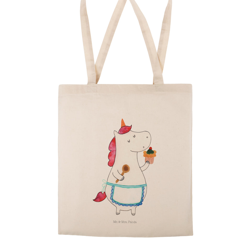 Tragetasche Einhorn Küchenfee Beuteltasche, Beutel, Einkaufstasche, Jutebeutel, Stoffbeutel, Einhorn, Einhörner, Einhorn Deko, Pegasus, Unicorn, backen, Muffin, Motivation, Träumer, träumen, Bäckerin, Hobbykoch, Koch, Torte, Kuchen