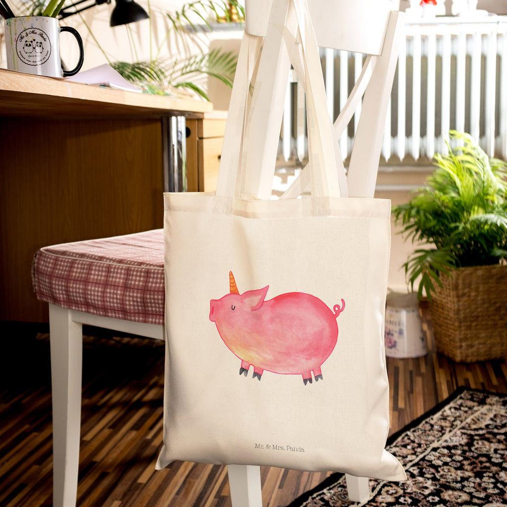 Tragetasche Einhorn Schweinhorn Beuteltasche, Beutel, Einkaufstasche, Jutebeutel, Stoffbeutel, Einhorn, Einhörner, Einhorn Deko, Pegasus, Unicorn, Party, Spaß, Schwein, Schweinhorn, Bauer, witzig. lustig, Spruch, geschenk, Pig, Piggy, funny, english, englisch