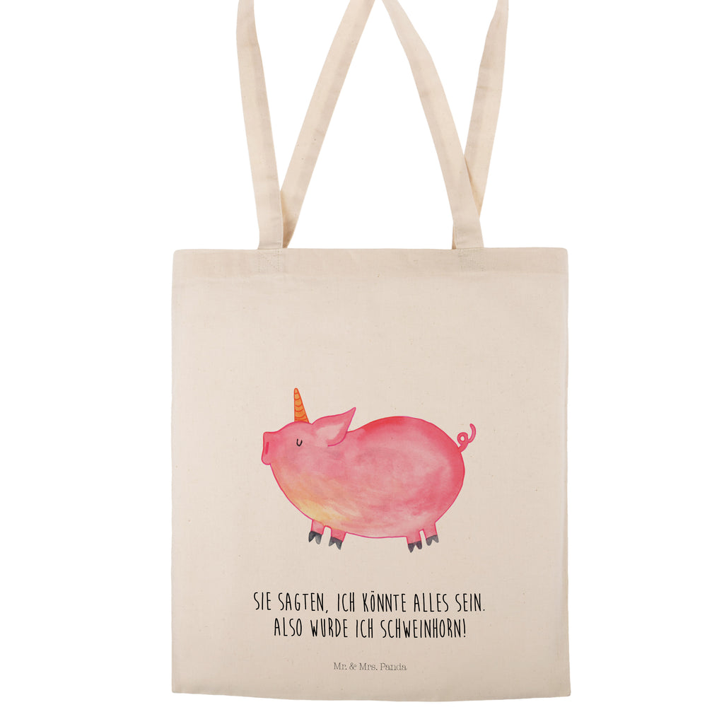 Tragetasche Einhorn Schweinhorn Beuteltasche, Beutel, Einkaufstasche, Jutebeutel, Stoffbeutel, Einhorn, Einhörner, Einhorn Deko, Pegasus, Unicorn, Party, Spaß, Schwein, Schweinhorn, Bauer, witzig. lustig, Spruch, geschenk, Pig, Piggy, funny, english, englisch