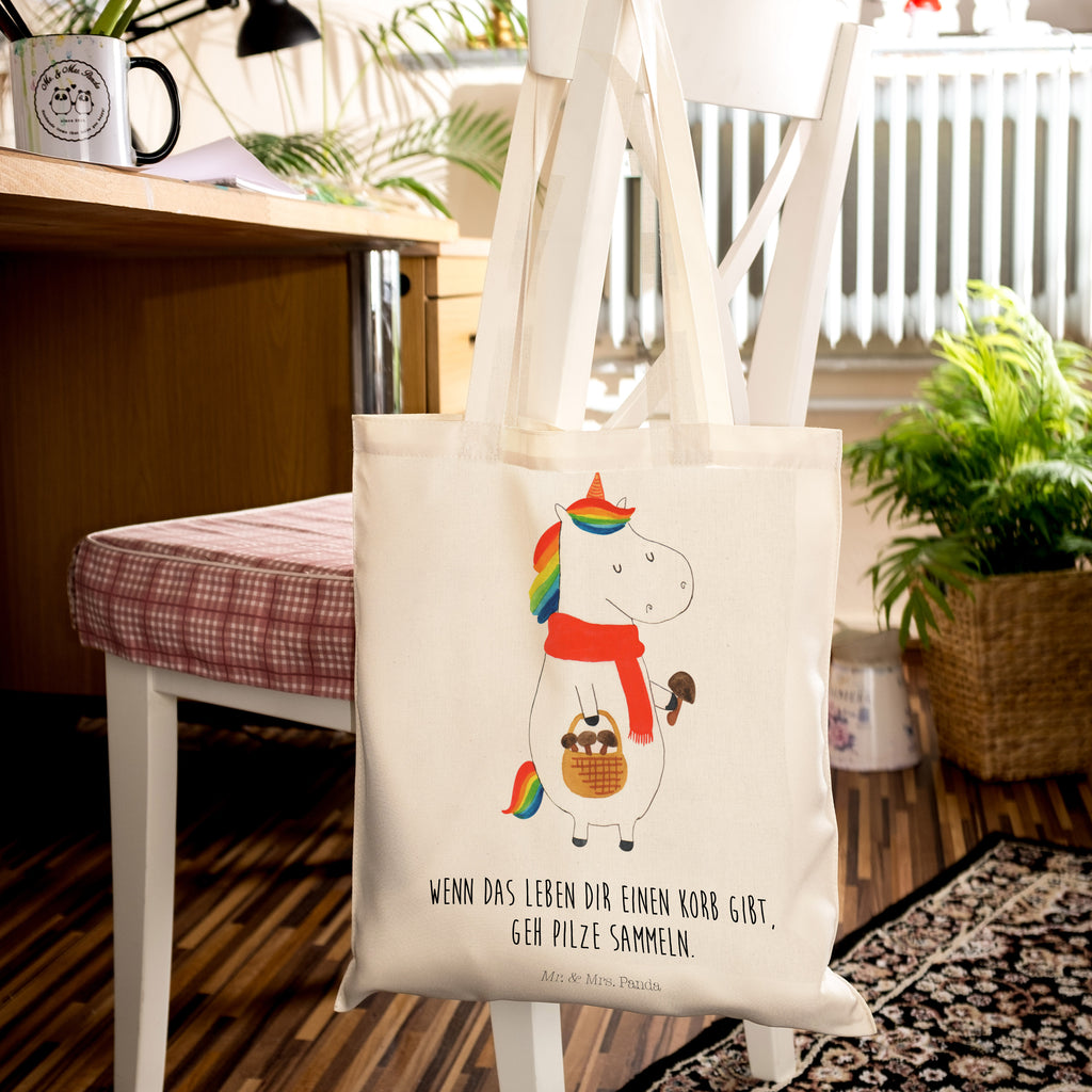 Tragetasche Einhorn Pilz Beuteltasche, Beutel, Einkaufstasche, Jutebeutel, Stoffbeutel, Einhorn, Einhörner, Einhorn Deko, Pegasus, Unicorn, Pilze, Pilzsammler, Motivation, Spruch, Liebeskummer
