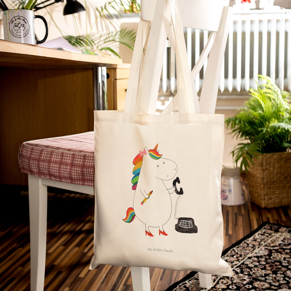 Tragetasche Einhorn Sekretärin Beuteltasche, Beutel, Einkaufstasche, Jutebeutel, Stoffbeutel, Einhorn, Einhörner, Einhorn Deko, Pegasus, Unicorn, Sekretärin, Büro, Rechtsanwältin, Rechtsanwaltsgehilfin, Steuerbüro, Steuerkanzlei, Bürokraft, Bürohilfe