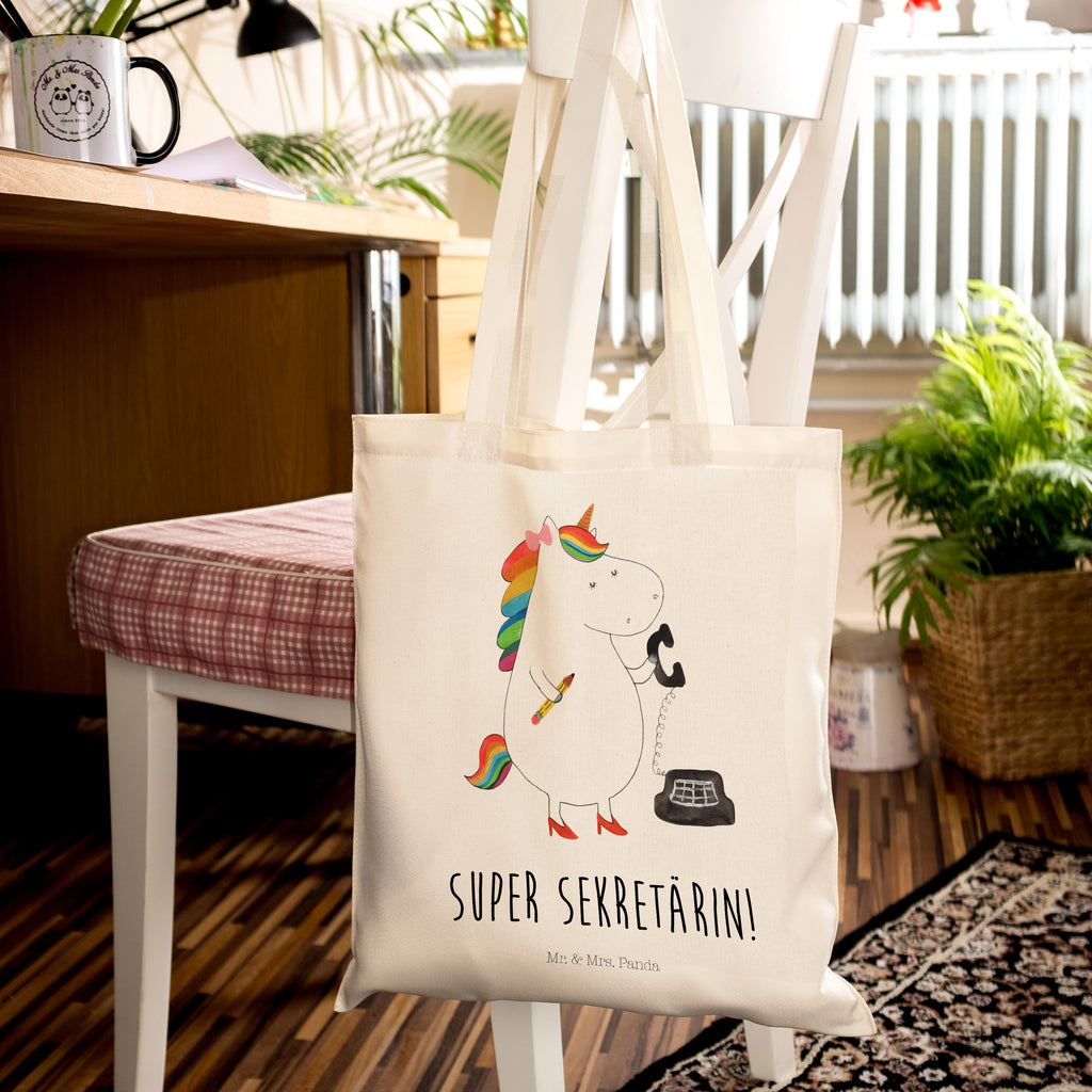 Tragetasche Einhorn Sekretärin Beuteltasche, Beutel, Einkaufstasche, Jutebeutel, Stoffbeutel, Einhorn, Einhörner, Einhorn Deko, Pegasus, Unicorn, Sekretärin, Büro, Rechtsanwältin, Rechtsanwaltsgehilfin, Steuerbüro, Steuerkanzlei, Bürokraft, Bürohilfe