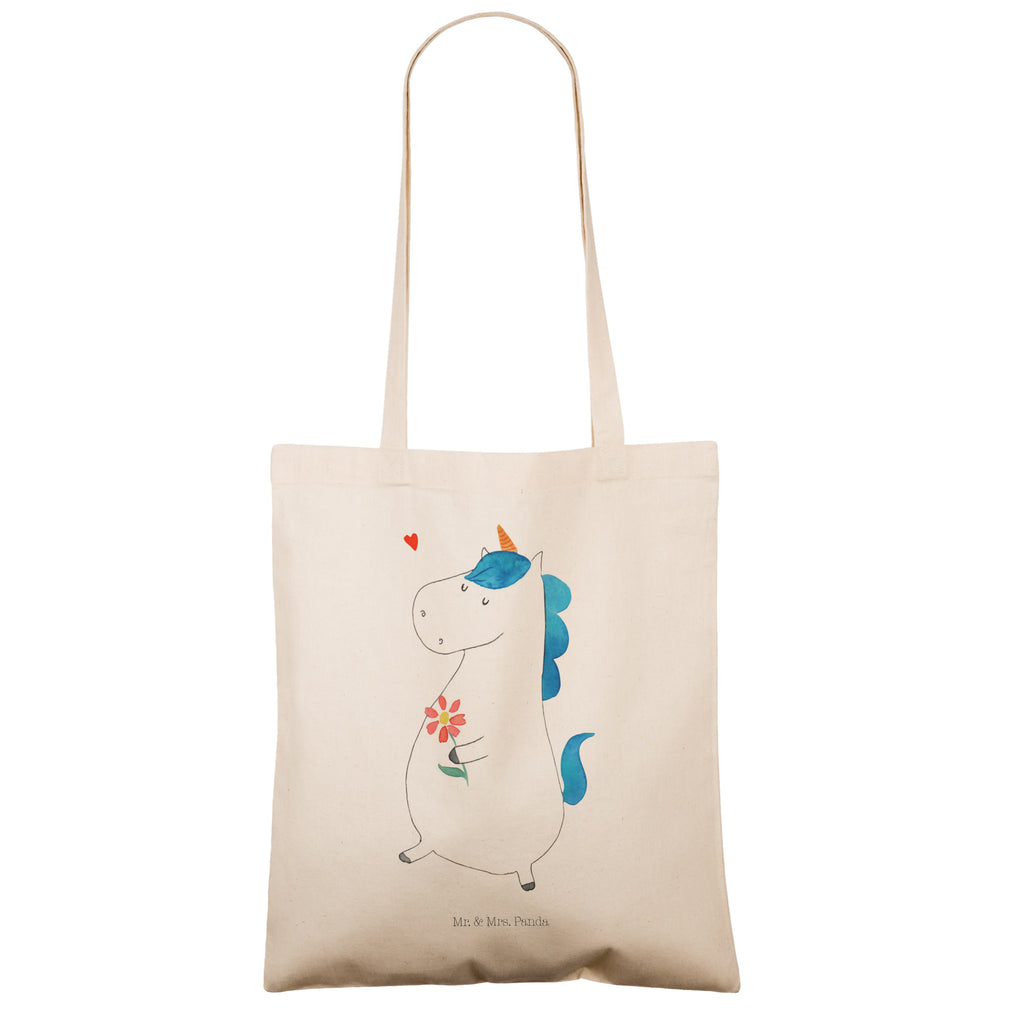 Tragetasche Einhorn Spaziergang Beuteltasche, Beutel, Einkaufstasche, Jutebeutel, Stoffbeutel, Einhorn, Einhörner, Einhorn Deko, Pegasus, Unicorn, Glitzer, Blumen, Spaziergang, Motivation, Gute Laune, Freude, Freundin, Mutter, Schwester