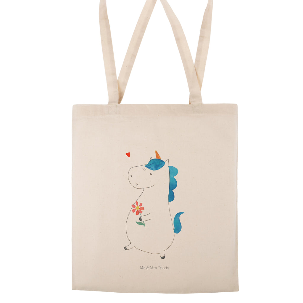 Tragetasche Einhorn Spaziergang Beuteltasche, Beutel, Einkaufstasche, Jutebeutel, Stoffbeutel, Einhorn, Einhörner, Einhorn Deko, Pegasus, Unicorn, Glitzer, Blumen, Spaziergang, Motivation, Gute Laune, Freude, Freundin, Mutter, Schwester
