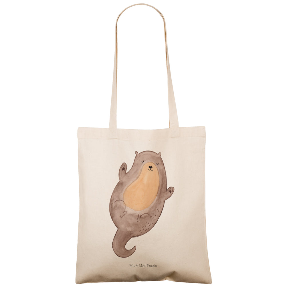 Tragetasche Otter Umarmen Beuteltasche, Beutel, Einkaufstasche, Jutebeutel, Stoffbeutel, Otter, Fischotter, Seeotter, Otter Seeotter See Otter