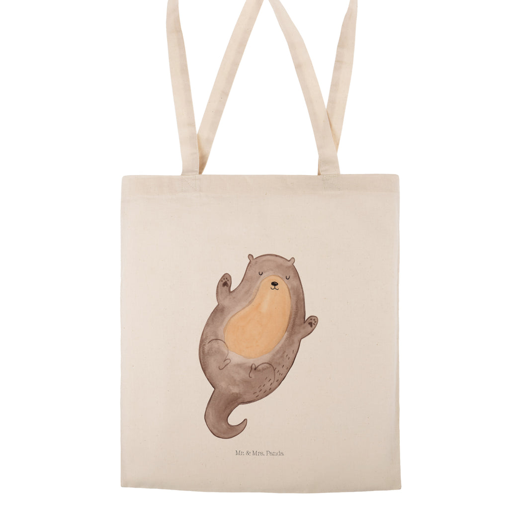 Tragetasche Otter Umarmen Beuteltasche, Beutel, Einkaufstasche, Jutebeutel, Stoffbeutel, Otter, Fischotter, Seeotter, Otter Seeotter See Otter
