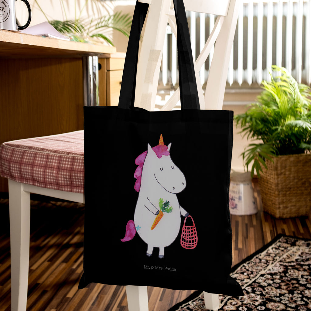 Tragetasche Einhorn Vegan Beuteltasche, Beutel, Einkaufstasche, Jutebeutel, Stoffbeutel, Einhorn, Einhörner, Einhorn Deko, Pegasus, Unicorn, vegan, Gesund leben, Vegetariar, Rohkost, Gesund essen, Veganismus, Veganer