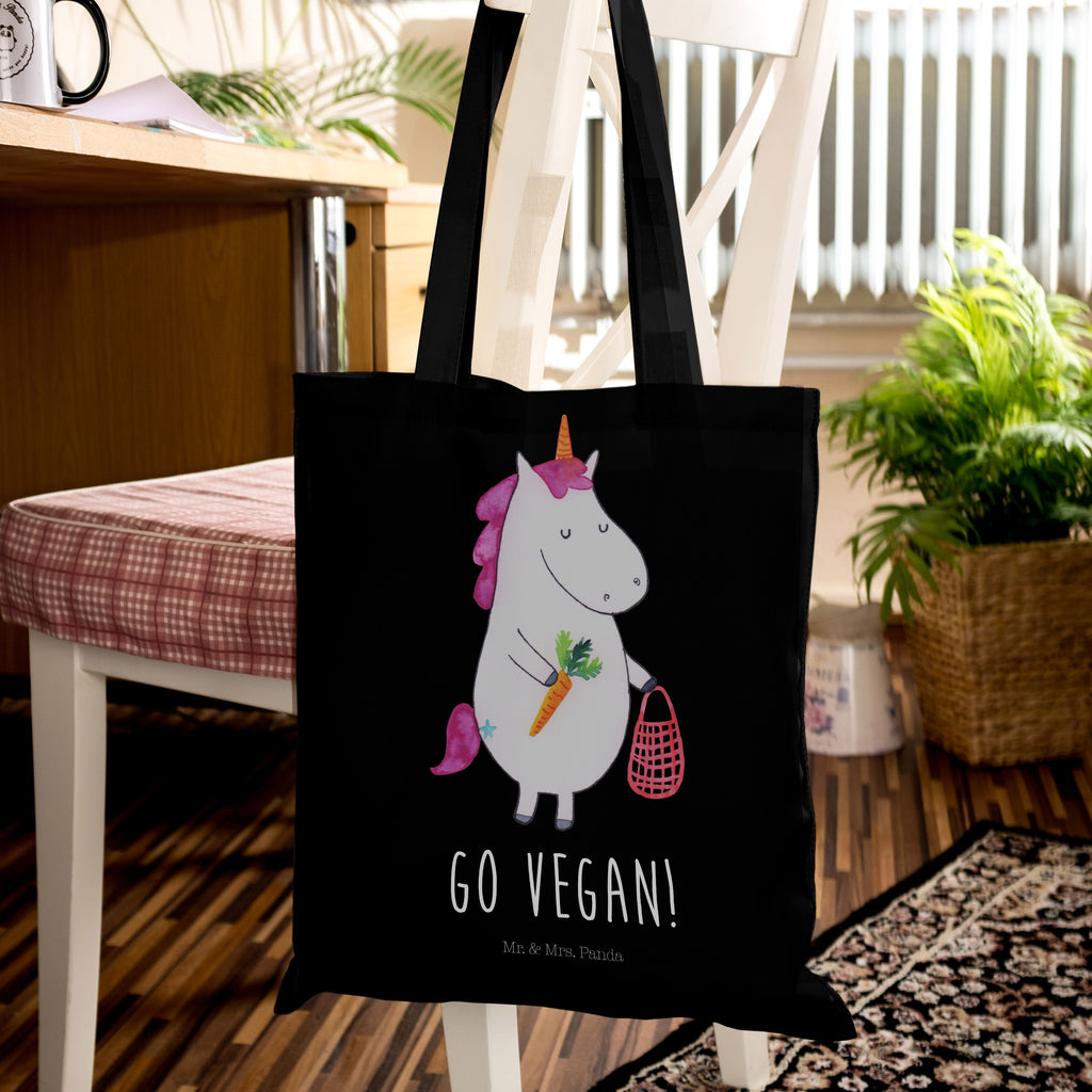 Tragetasche Einhorn Vegan Beuteltasche, Beutel, Einkaufstasche, Jutebeutel, Stoffbeutel, Einhorn, Einhörner, Einhorn Deko, Pegasus, Unicorn, vegan, Gesund leben, Vegetariar, Rohkost, Gesund essen, Veganismus, Veganer