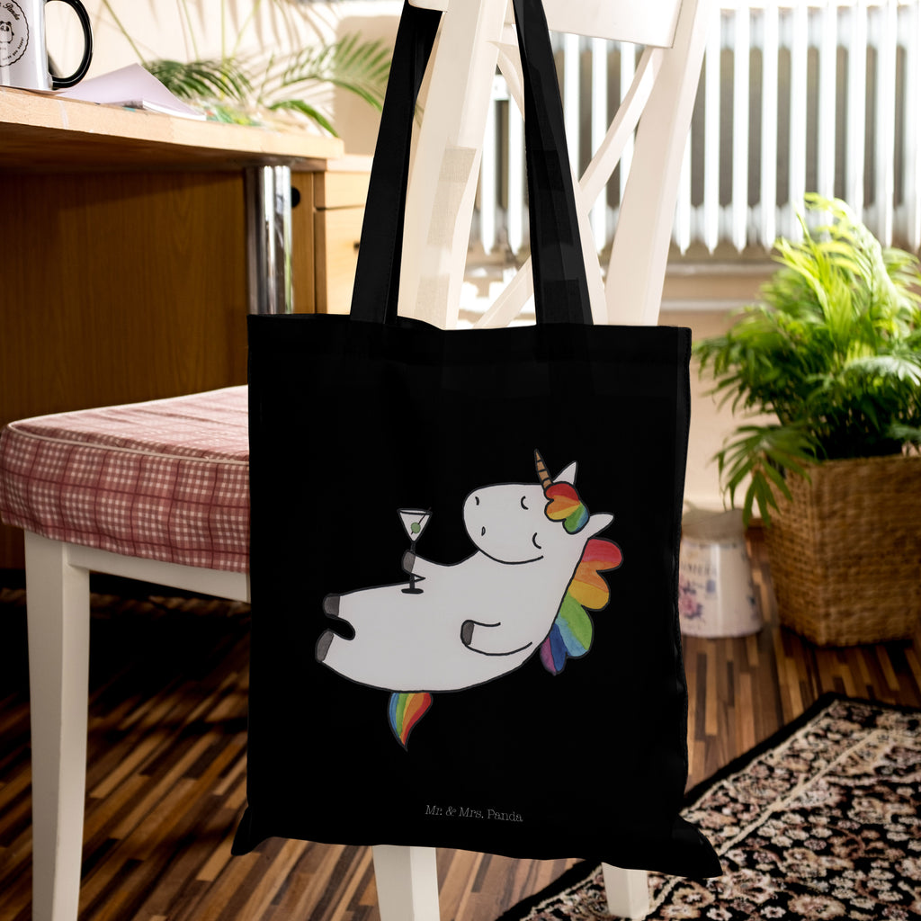 Tragetasche Einhorn Cocktail Beuteltasche, Beutel, Einkaufstasche, Jutebeutel, Stoffbeutel, Einhorn, Einhörner, Einhorn Deko, Pegasus, Unicorn, Party, Spaß, Feiern, Caipirinha, Rum, Cuba Libre, Sekt, Freundin, Geburtstag, lustig, witzig, Spruch, Glitzer