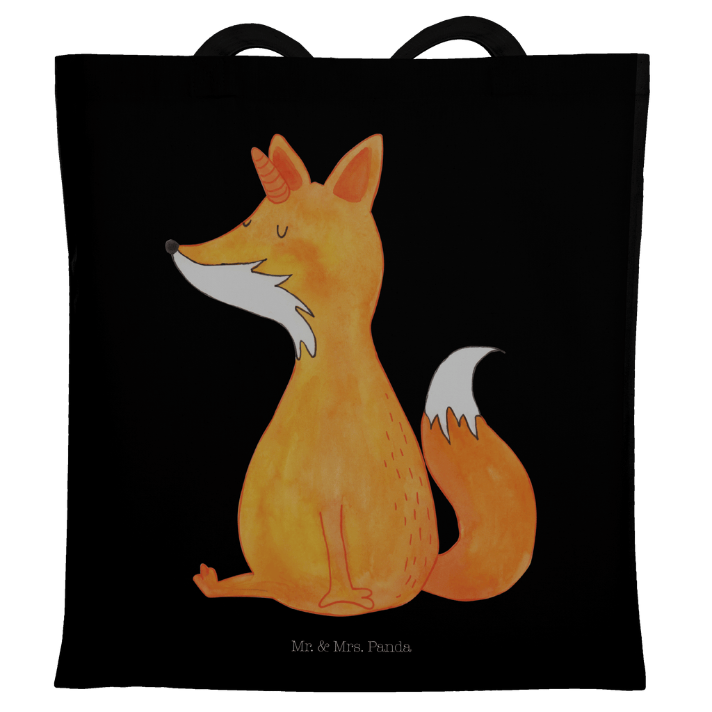Tragetasche Fuchshörnchen Beuteltasche, Beutel, Einkaufstasche, Jutebeutel, Stoffbeutel, Einhorn, Einhörner, Einhorn Deko, Pegasus, Unicorn, Fuchs, Unicorns, Fuchshörnchen, Fuchshorn, Foxycorn, Füchse