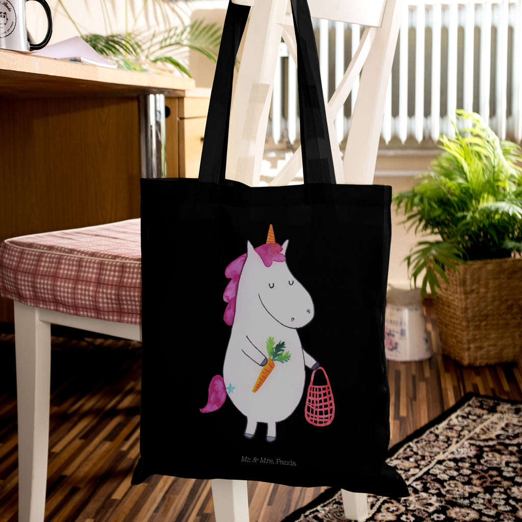 Tragetasche Einhorn Gemüse Beuteltasche, Beutel, Einkaufstasche, Jutebeutel, Stoffbeutel, Einhorn, Einhörner, Einhorn Deko, Pegasus, Unicorn, Biomarkt, Bio, Gemüse, Wochenmarkt