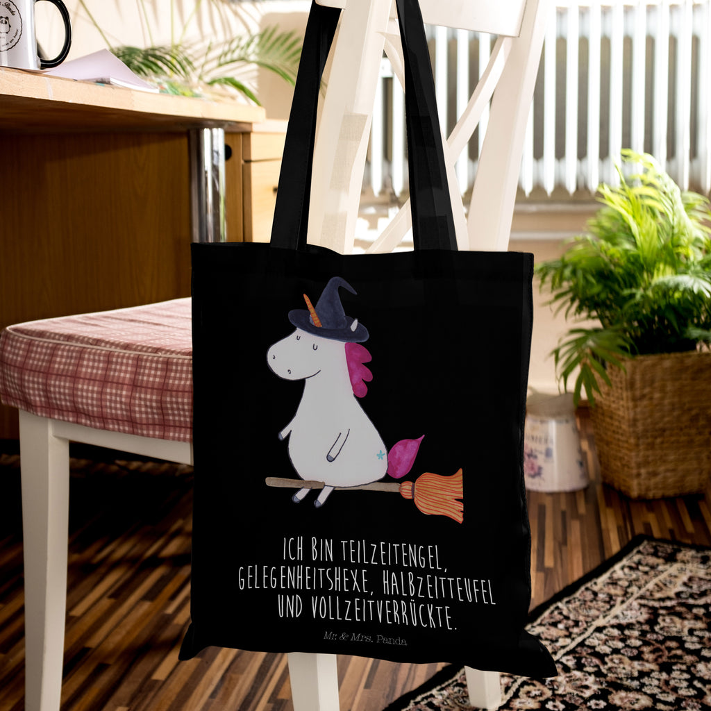 Tragetasche Einhorn Hexe Beuteltasche, Beutel, Einkaufstasche, Jutebeutel, Stoffbeutel, Einhorn, Einhörner, Einhorn Deko, Pegasus, Unicorn, Frau, Ehefrau, Hexe, Teufel, Engel, Verrückte, Freundin, Leben, Zicke