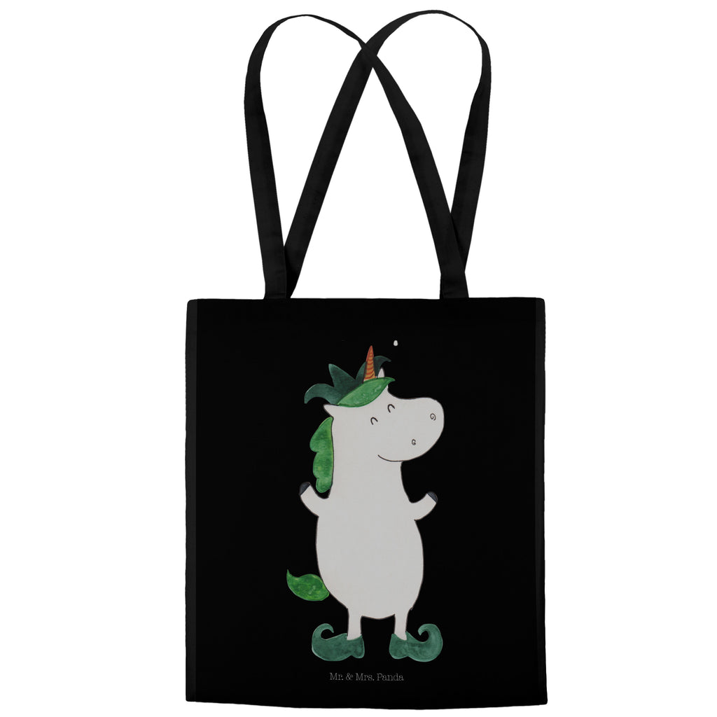 Tragetasche Einhorn Joker Beuteltasche, Beutel, Einkaufstasche, Jutebeutel, Stoffbeutel, Einhorn, Einhörner, Einhorn Deko, Pegasus, Unicorn, Hofnarr, Kasper, Gaukler, Mittelalter