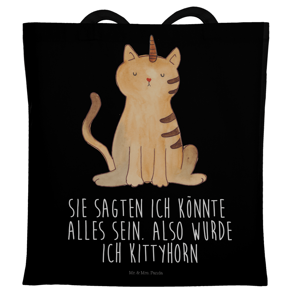 Tragetasche Einhorn Katze Beuteltasche, Beutel, Einkaufstasche, Jutebeutel, Stoffbeutel, Einhorn, Einhörner, Einhorn Deko, Pegasus, Unicorn, Katzer, Mieze, Regenbogen, Glitzer, Einhornpower, Erwachsenwerden, Katze, Katzenhorn, Einhornkatze, Kittyhorn