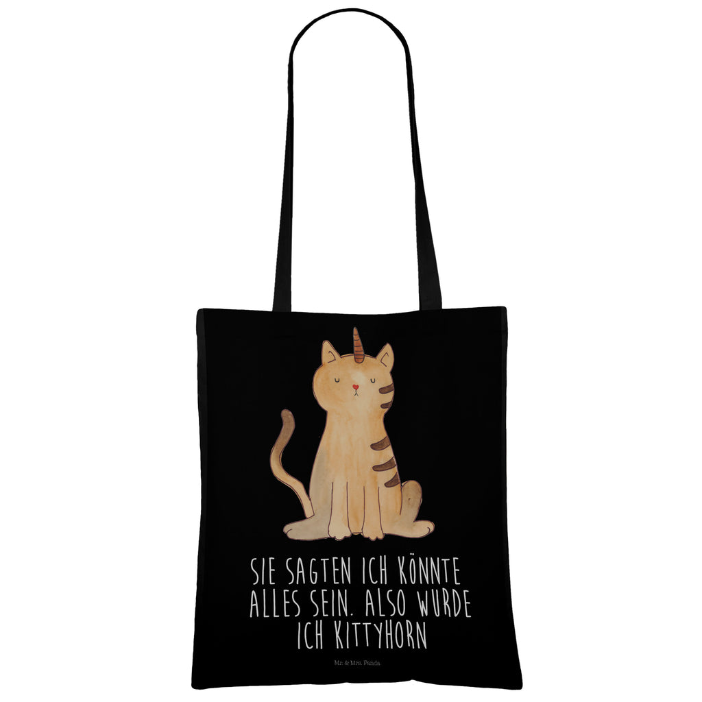 Tragetasche Einhorn Katze Beuteltasche, Beutel, Einkaufstasche, Jutebeutel, Stoffbeutel, Einhorn, Einhörner, Einhorn Deko, Pegasus, Unicorn, Katzer, Mieze, Regenbogen, Glitzer, Einhornpower, Erwachsenwerden, Katze, Katzenhorn, Einhornkatze, Kittyhorn