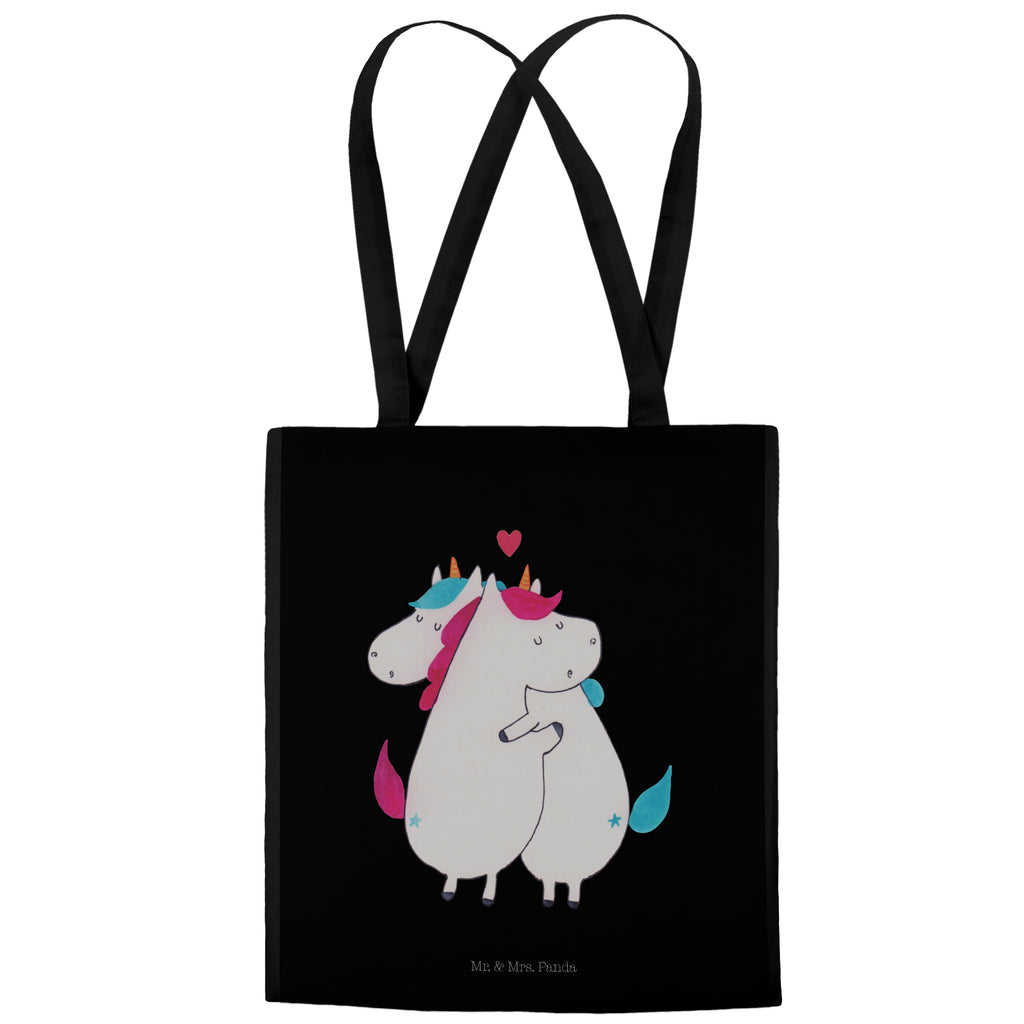 Tragetasche Einhorn Mitteilung Beuteltasche, Beutel, Einkaufstasche, Jutebeutel, Stoffbeutel, Einhorn, Einhörner, Einhorn Deko, Pegasus, Unicorn, Valentinstag, Valentine, Liebe, Geschenk, Partner, Ehe, lustig, witzig, Spruch
